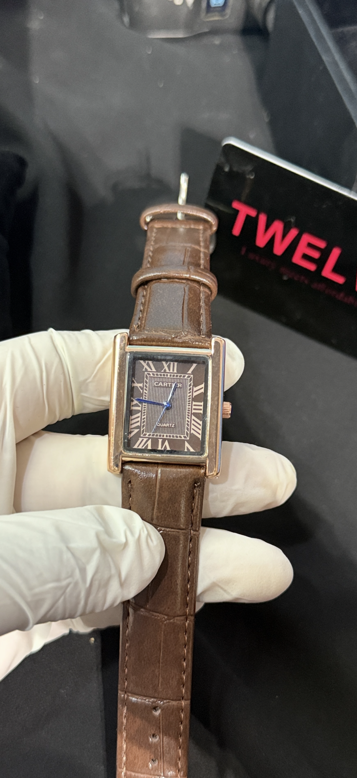 cartier tank quartz