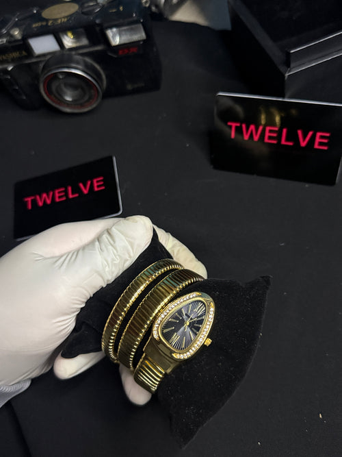 Bulgari Serpenti Snake Watch black dial